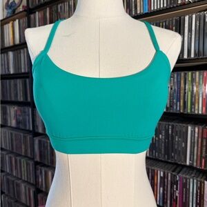 Lululemon Green Racerback Sports Bra-No Padding! Woman’s Size Unknown